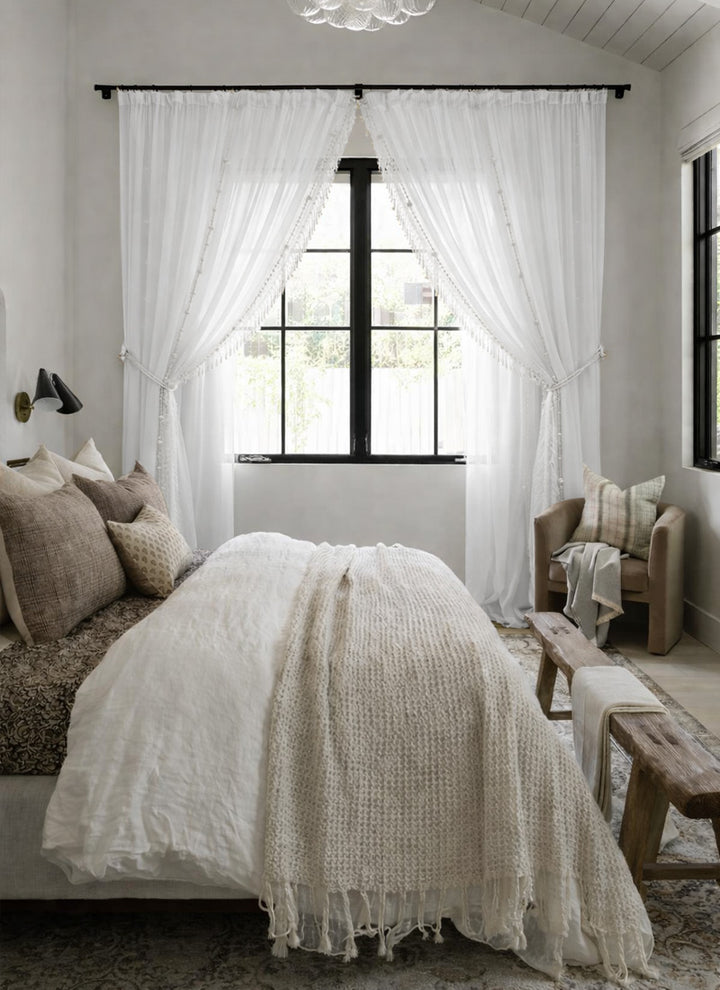 French Romantic Pearl Curtain