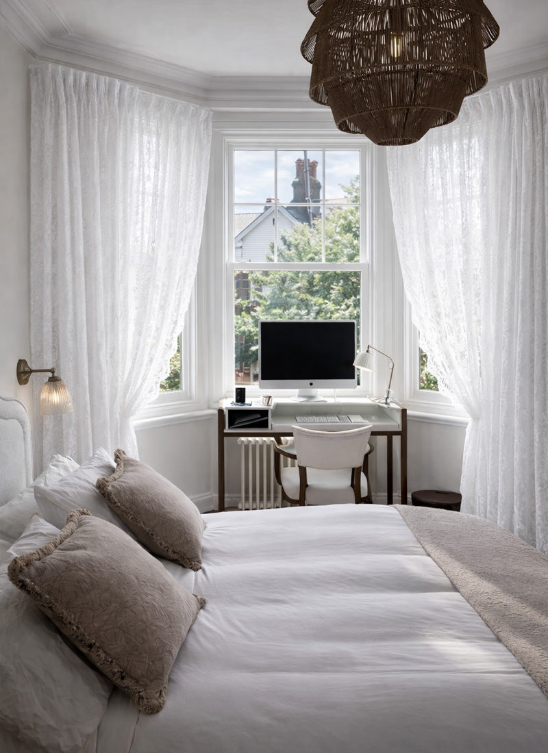 Antique French Lace Curtains