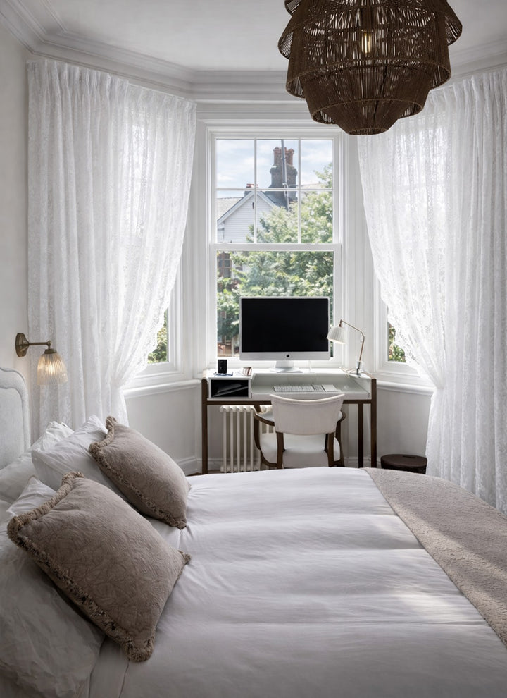 Antique French Lace Curtains