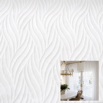 Willow Leaf｜Sheer curtain fabric sample｜TL-34