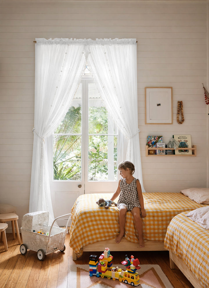 French Romantic Pearl Curtain