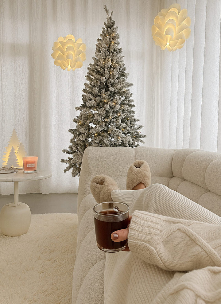 ‌Elegant Pleated Sheer Curtains