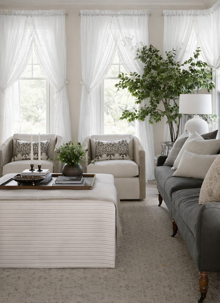 French Romantic Pearl Curtain