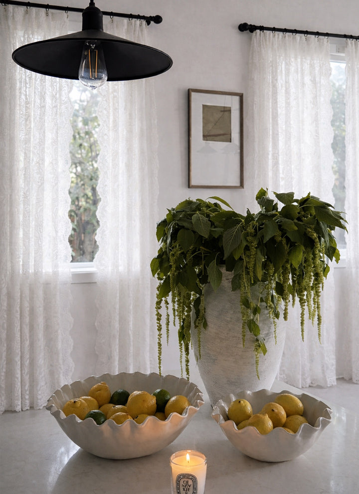 Antique French Lace Curtains