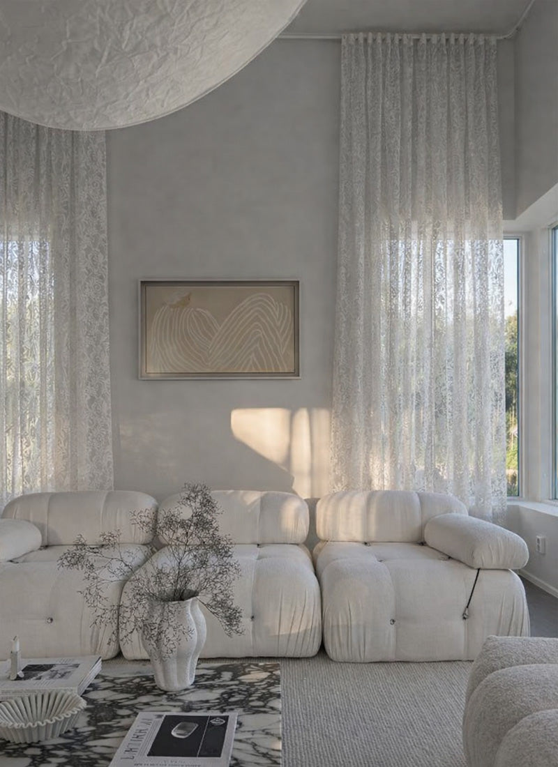 Antique French Lace Curtains