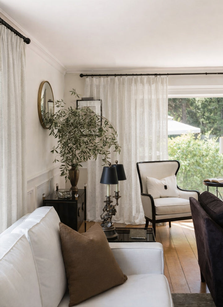 Vintage Striped Curtains