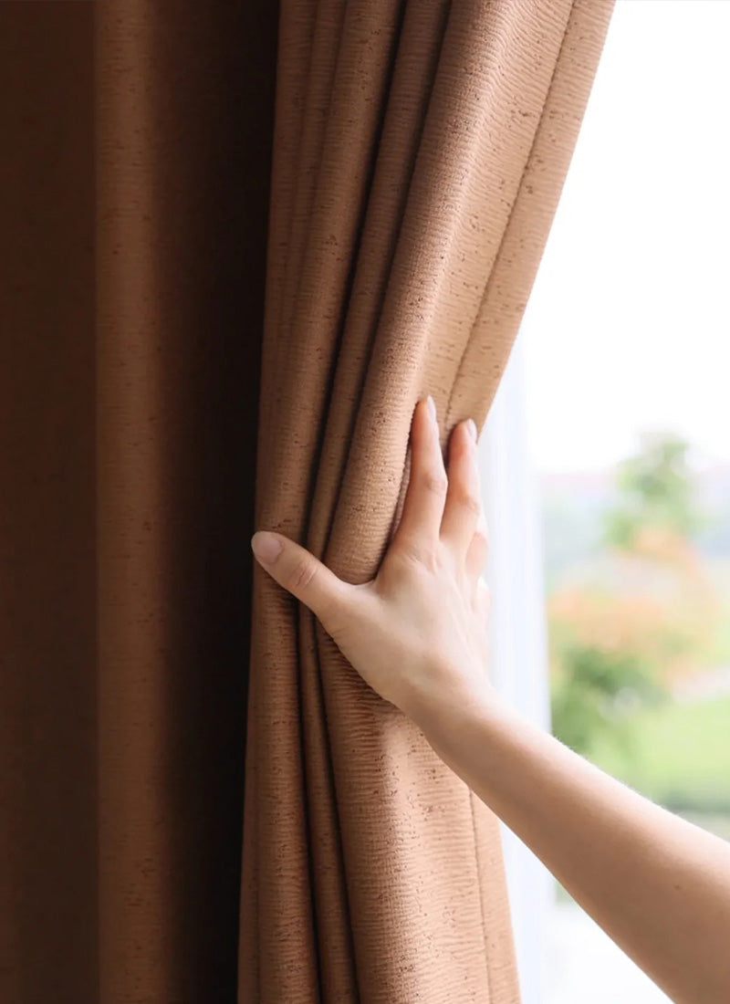 Moonlight Silk Custom Blackout Curtains