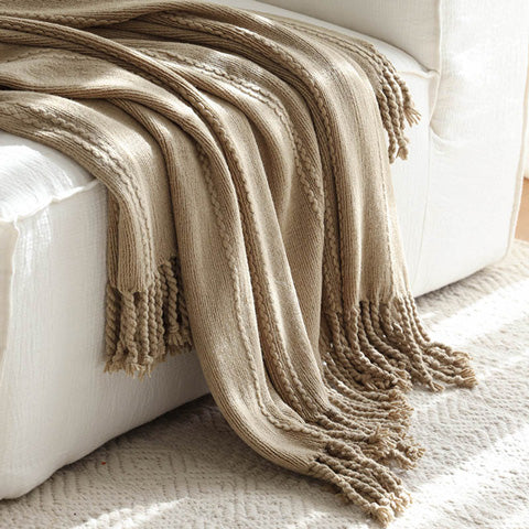 Throw Blankets Cozy Knit Holiday Christmas and Winter Home Decor