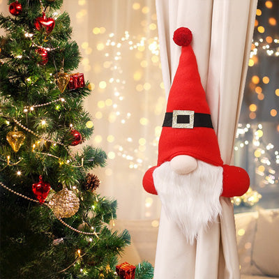 Curtain Ties Christmas Holiday Window Accessories for Home Decoration
