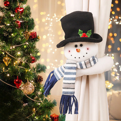 Curtain Ties Christmas Holiday Window Accessories for Home Decoration