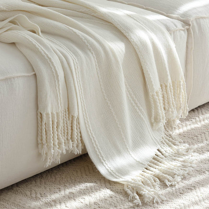 Throw Blankets Cozy Knit Holiday Christmas and Winter Home Decor