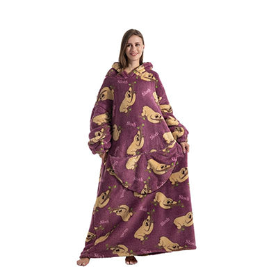 Family Christmas Pajamas——Wearable blanket