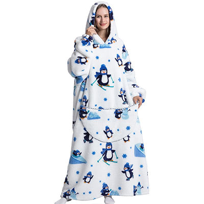 Family Christmas Pajamas——Wearable blanket