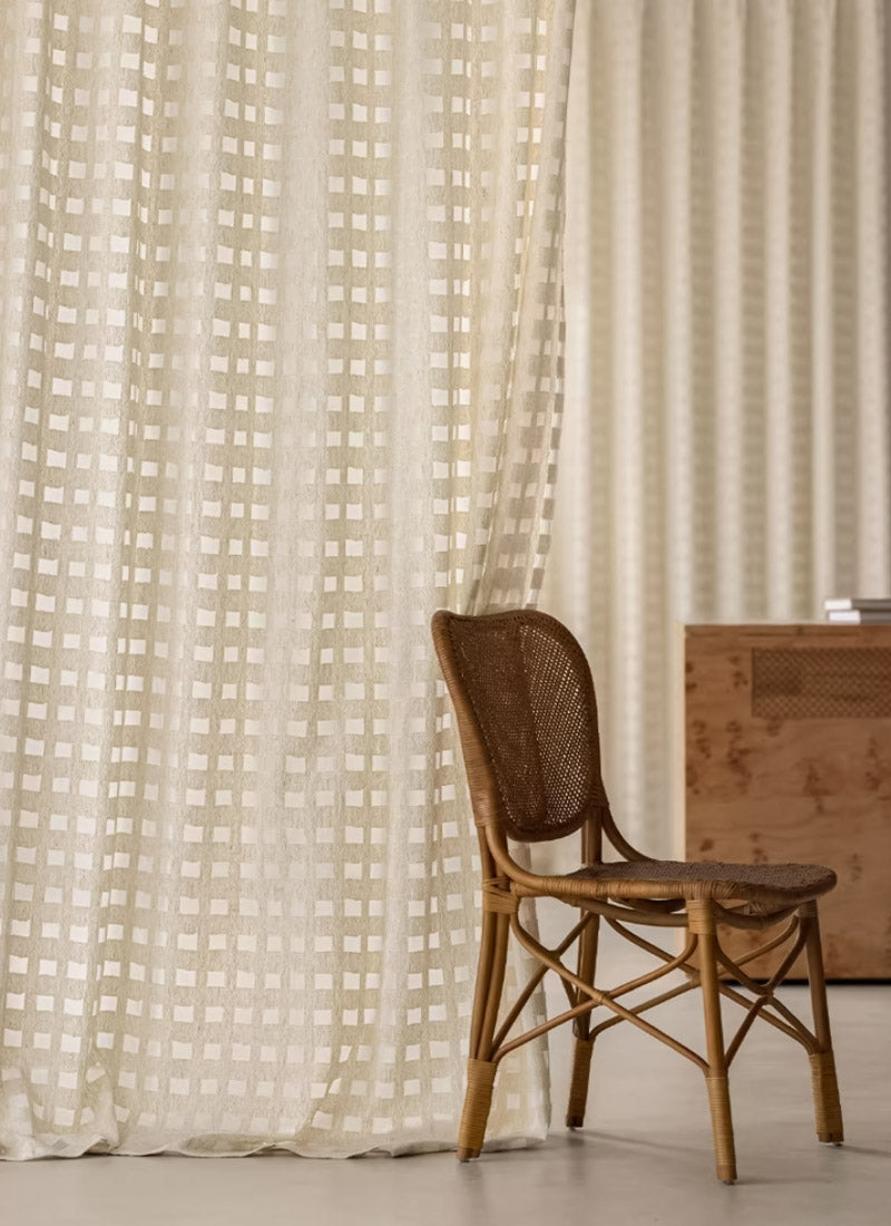 Luxury Square Sheer Curtains (non customized)