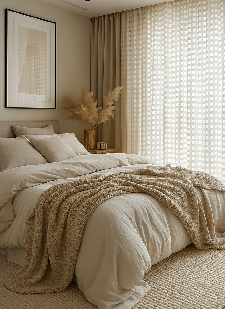 Luxury Square Sheer Curtains (non customized)