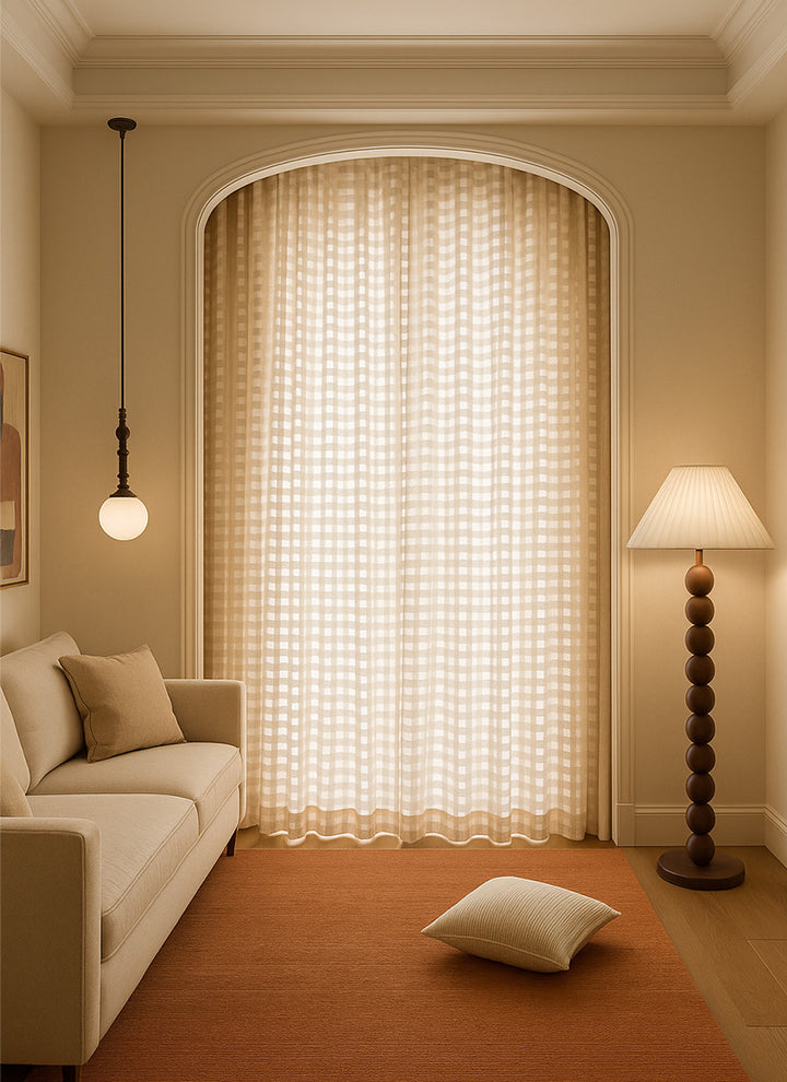Luxury Square Sheer Curtains (non customized)