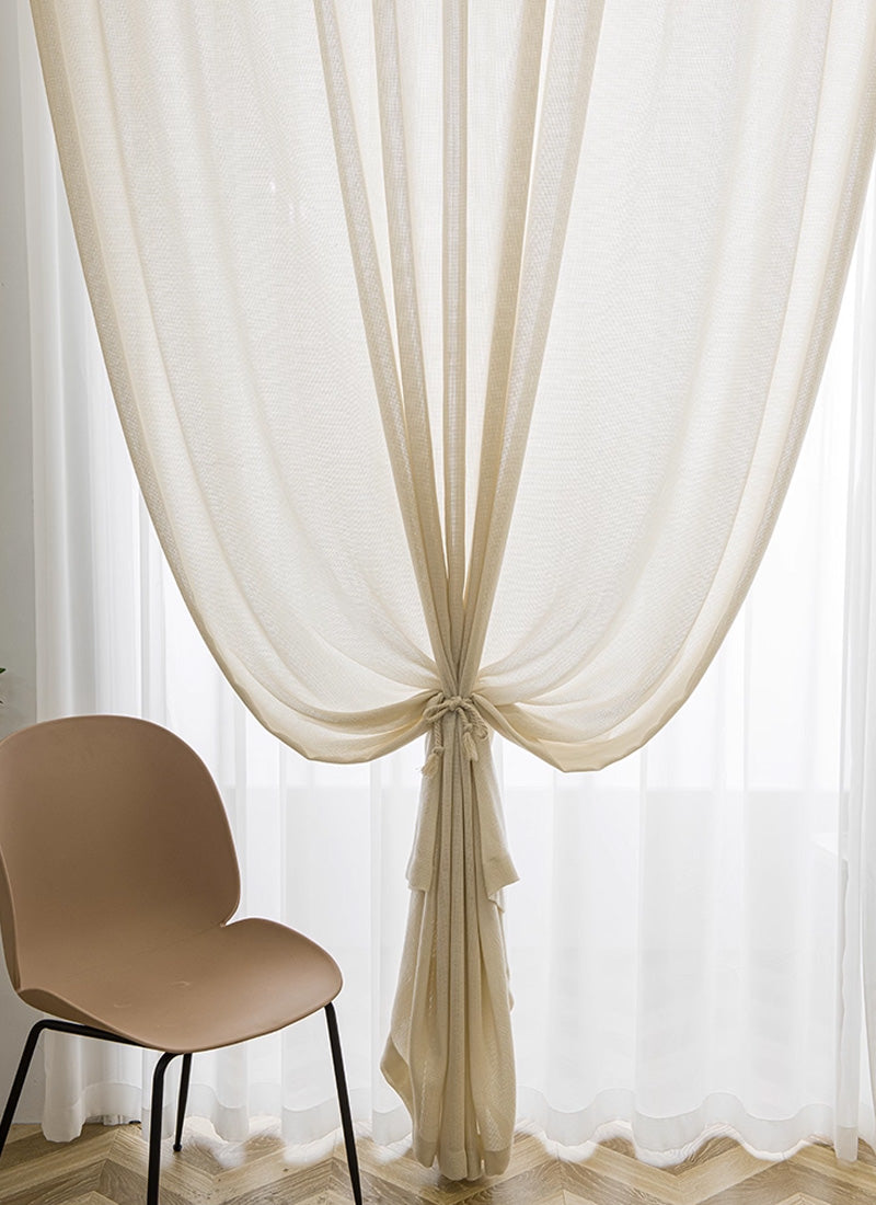Luxury Square Sheer Curtains