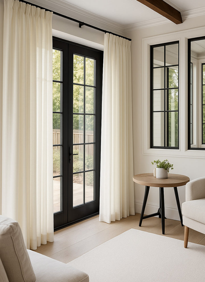 Luxury Square Sheer Curtains