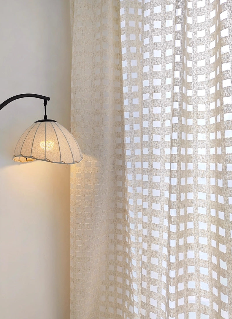 Luxury Square Sheer Curtains