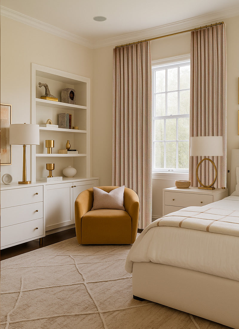 Natural Linen Curtains – Soft Rainbow Kids’ Haven Design