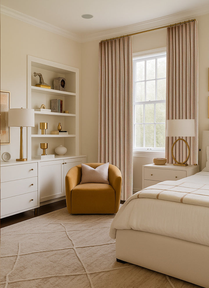 Natural Linen Curtains – Soft Rainbow Kids’ Haven Design