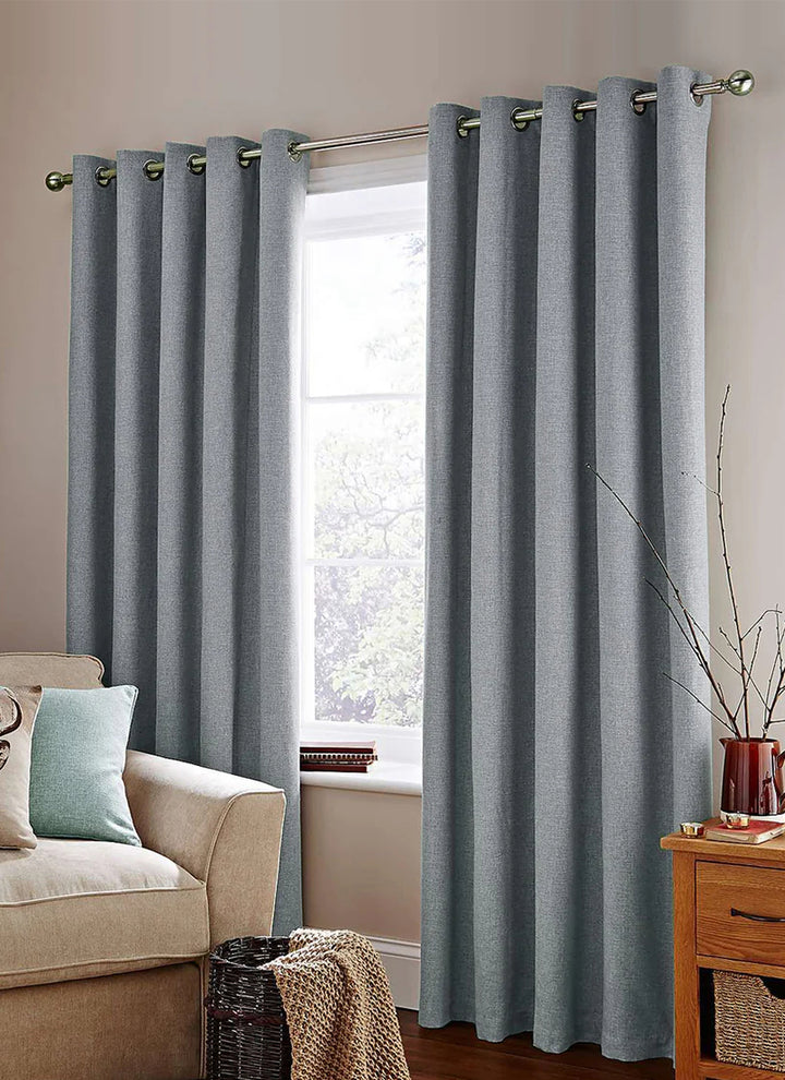 Textured Striped High-Precision Blackout Curtain