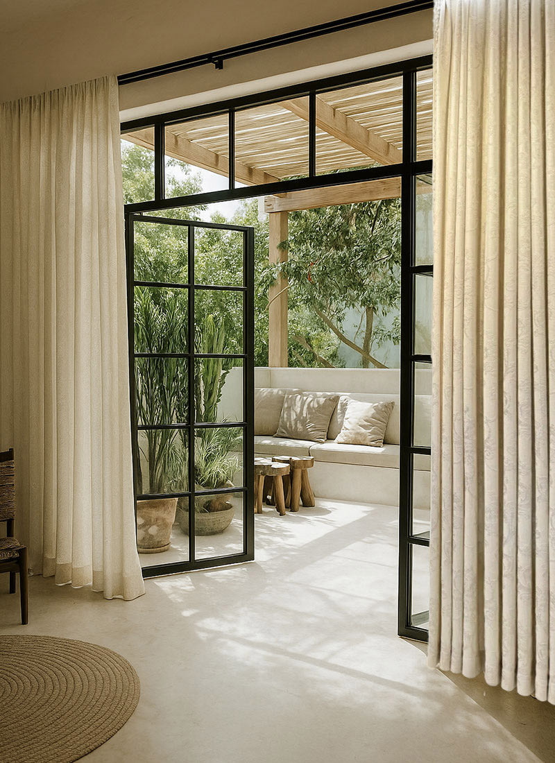 ‌Luxury Curtains Vintage French Jacquard