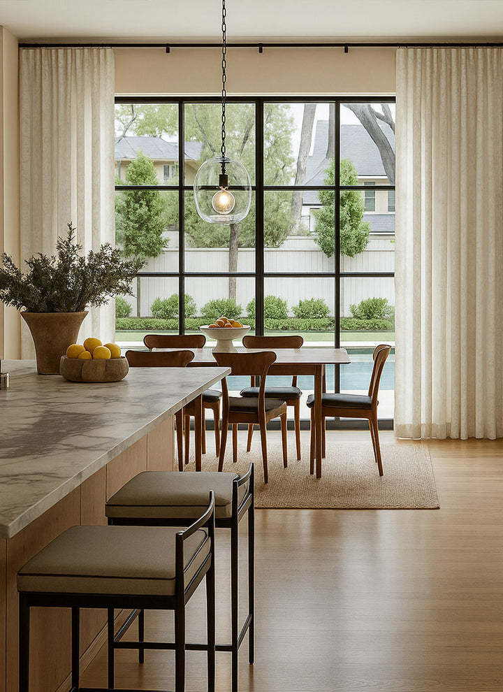 ‌Luxury Curtains Vintage French Jacquard