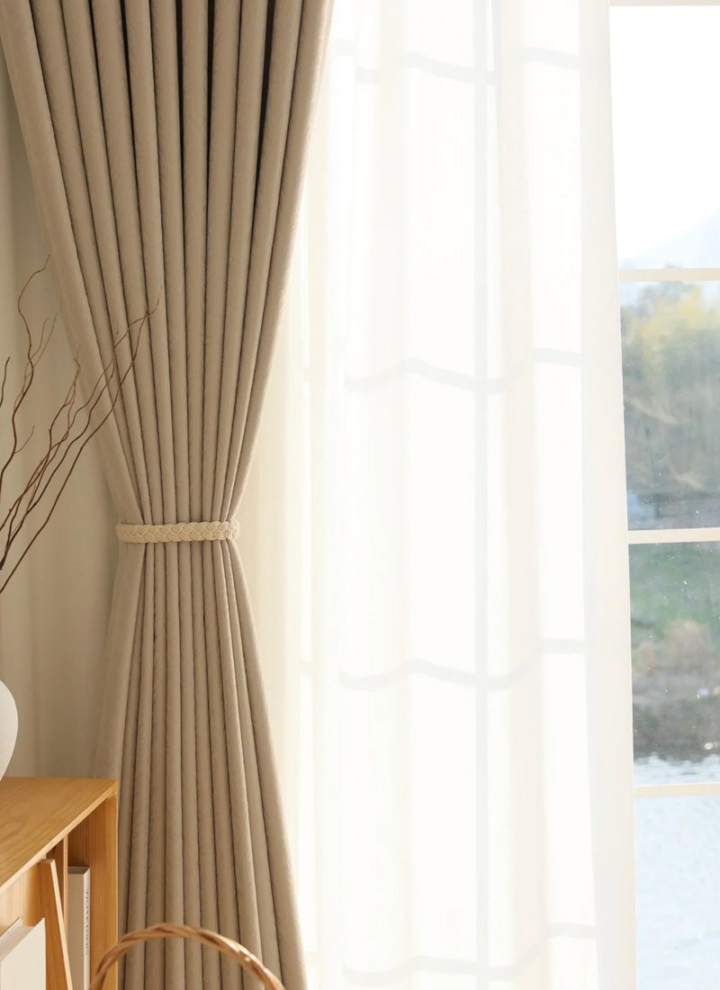 Blackout Chenille Curtains for Bedroom & Livingroom