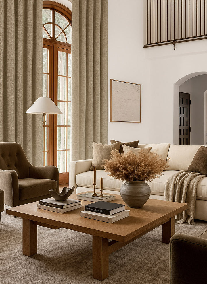 Blackout Chenille Curtains for Bedroom & Livingroom