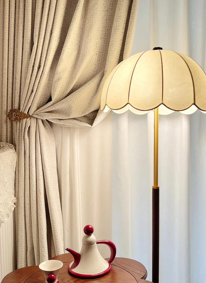 ‌Coastal Waffle Pleated Blackout Curtains