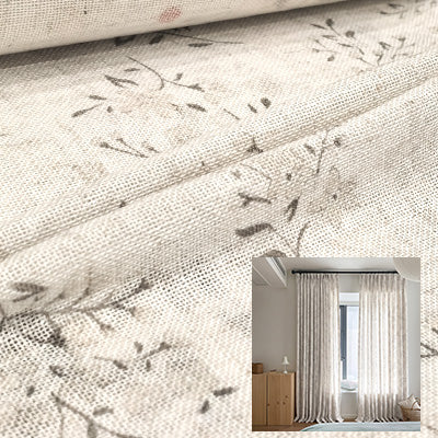 Small Floral｜Sheer curtain fabric sample｜RQ095-47