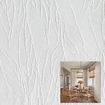White Willow  Leaf｜Sheer curtain fabric sample｜251-268-4