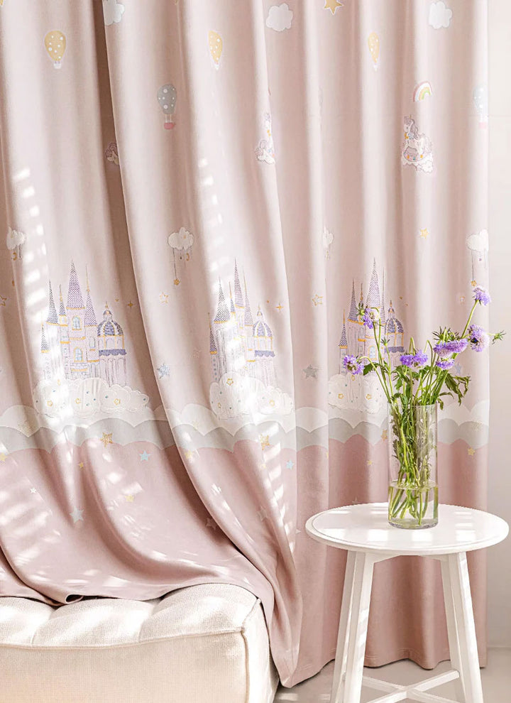 Colorful Blackout Curtains for Nursery & Girls' Room