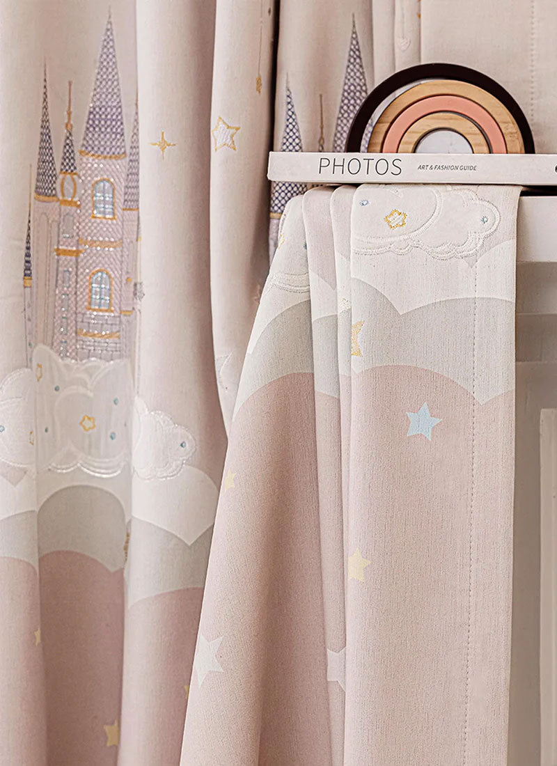 Colorful Blackout Curtains for Nursery & Girls' Room