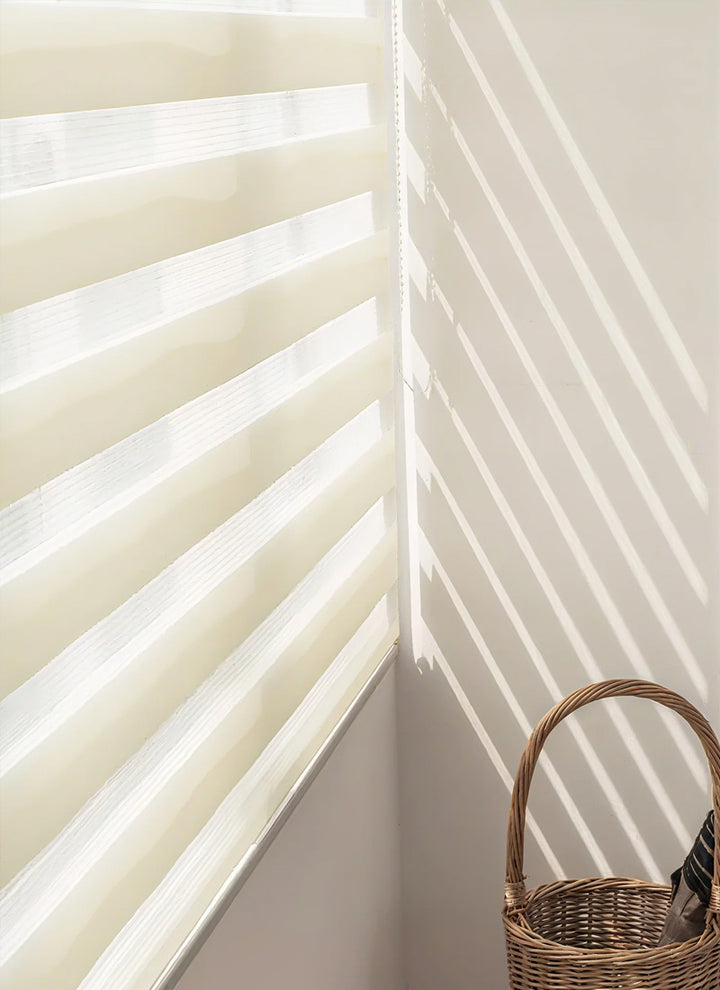 Radiant Sheer Zebra Curtains in Solid Hues