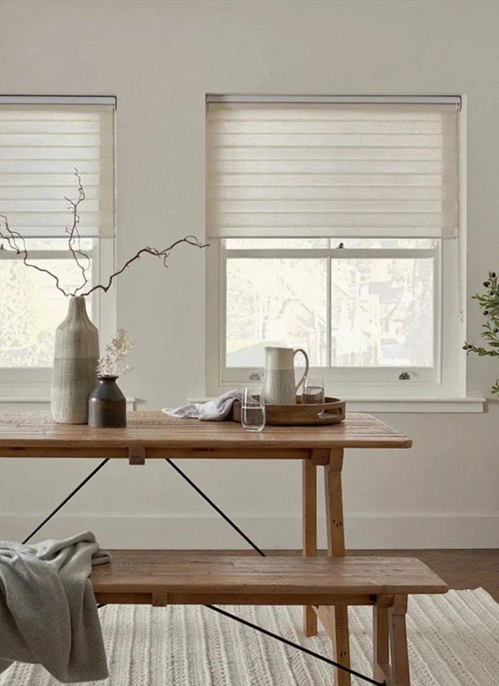 Radiant Sheer Zebra Curtains in Solid Hues