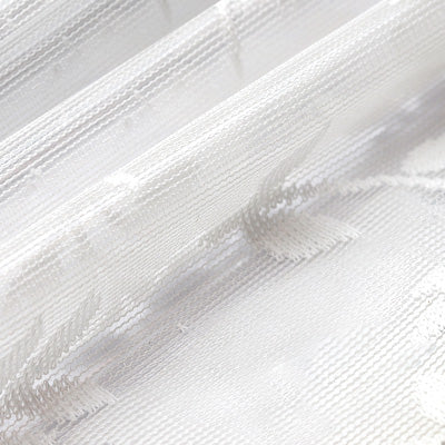 Leaf｜Sheer curtain fabric sample｜zf619-35